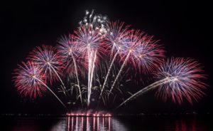 Welcome image of fireworks